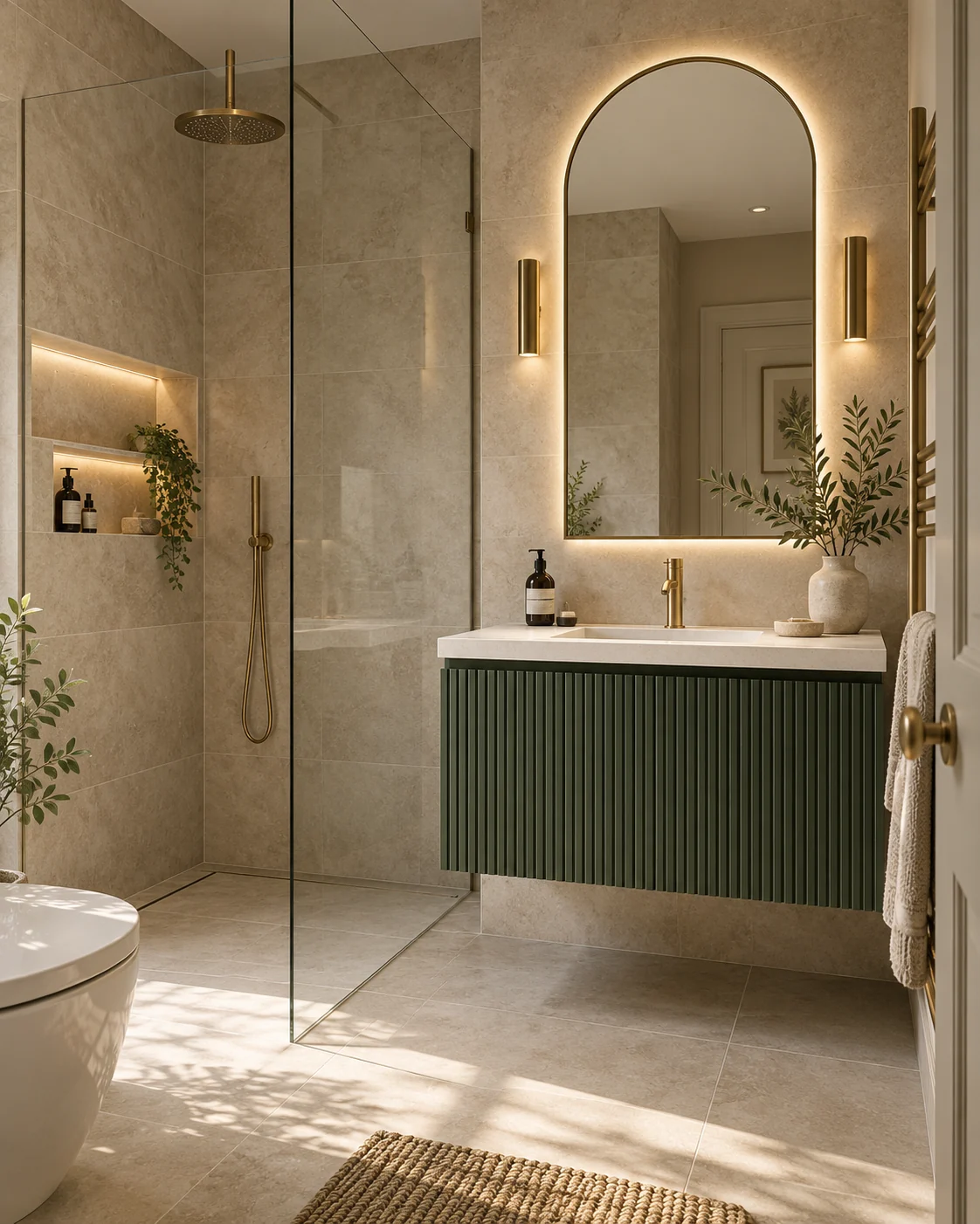 Forest green & brass — Design inspiration